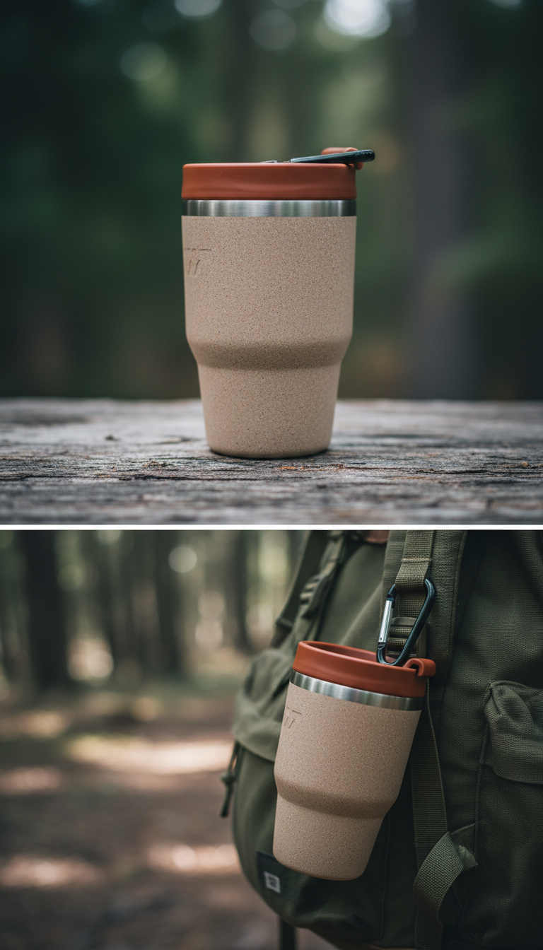 Matte Sandstone Insulated Tumbler